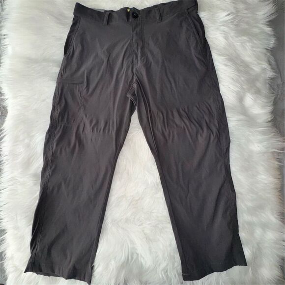 Union Bay UB Tech Men's Gray Chino Pants 32x30 UPF 50 Quick Dry Stretch Preppy - Picture 3 of 16